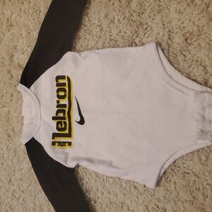5 For $25 Nike LeBron Baby Bodysuit Size 9 Months